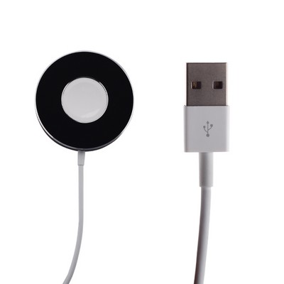 Беспроводное зарядное устройство MINI 2в1 COTECi WS-17 (10W) для Apple iPhone и Watch (CS5168-BK) Черный - фото 56004