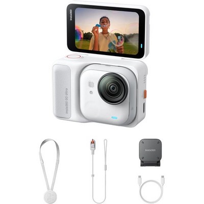 Insta360 GO Ultra Standard Bundle Arctic White - фото 86384