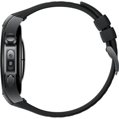 Huawei Watch 5 46mm Black Fluoroelastomer Strap - фото 86766