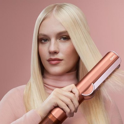 Выпрямитель для волос Dyson Airstrait HT01 Amber Silk с кейсом - фото 87296