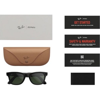 Ray-Ban Wayfarer (Gen 2) RW4012 Shiny Black/ Transitions Graphite Green lenses Size L (53mm) - фото 87712