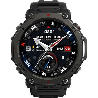 Amazfit T-Rex 3 Pro 48mm Tactical Black - фото 88551