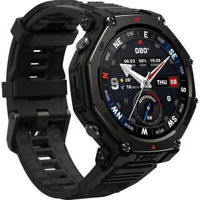 Amazfit T-Rex 3 Pro 48mm Tactical Black - фото 88558