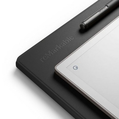 reMarkable Paper Pro Book Folio Leather Black - фото 89430
