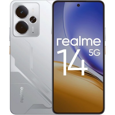 Realme 14 5G 8/256GB Silver - фото 90133