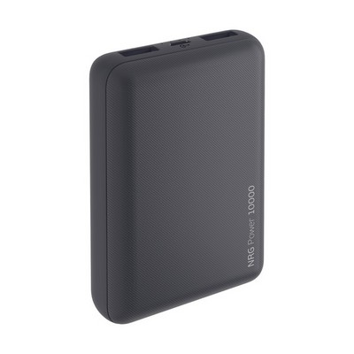 Аккумулятор внешний универсальный Deppa NRG 10000 mAh power bank D-33550 (2USB: 5V-2.1A) Графитовый - фото 56018