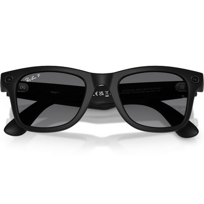 Ray-Ban Wayfarer (Gen 2) RW4012 Matte Black/ Polar Gradient Graphite lenses Size L (53mm) - фото 90767