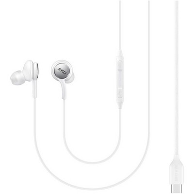 Samsung AKG Type-C Earphones White - фото 91246