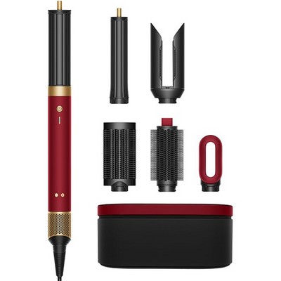 Стайлер Dyson Hairstyler Air Lab Coanda 2x HS09 Complete Long Red Velvet/Gold - фото 92019