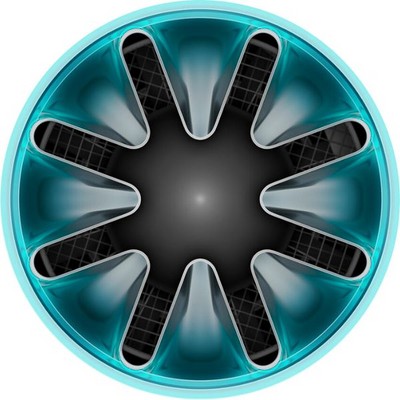 Dyson HushJet Purifier Compact Black/Teal SP01 - фото 93804