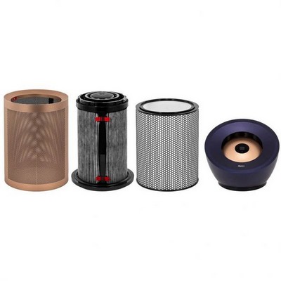 Dyson BP04 Purifier Big+Quiet Formaldehyde Prussian Blue/Gold - фото 93815