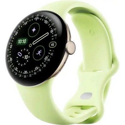 Pixel Watch 4 41mm Wi-Fi Champagne Gold/Lemongrass - фото 94594