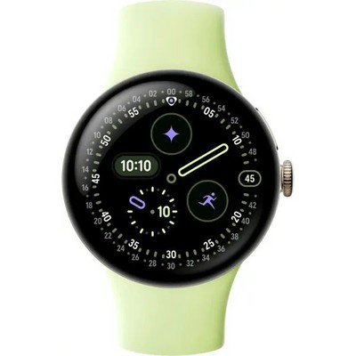 Pixel Watch 4 41mm Wi-Fi Champagne Gold/Lemongrass - фото 94602