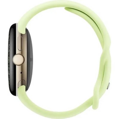 Pixel Watch 4 41mm Wi-Fi Champagne Gold/Lemongrass - фото 94604