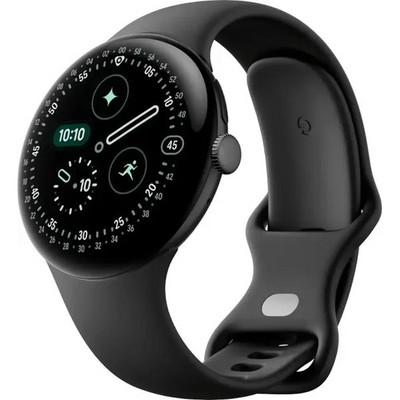 Pixel Watch 4 45mm Wi-Fi Matte Black/Obsidian - фото 94598