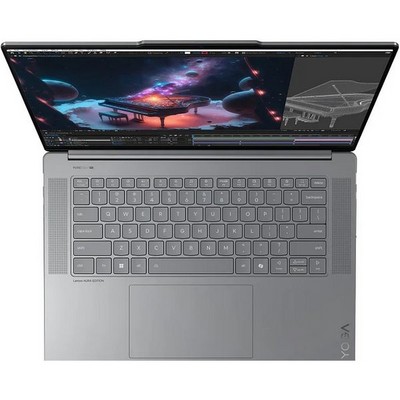 Lenovo Slim 7i Aura Edition 14ILL10 83MC0000US (Intel Ultra 5 226V/16GB/1TB SSD/1920x1200/OLED/intel Arc Graphics) Серый - фото 95200