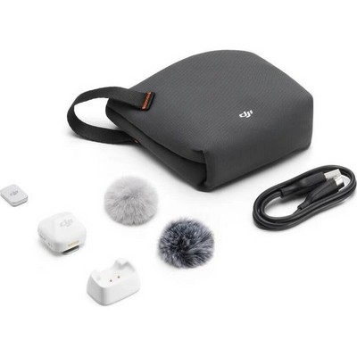 DJI Mic Mini Transmitter Arctic White - фото 95569