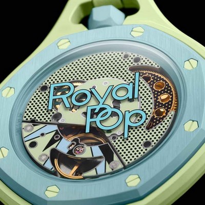 Audemars Piguet x Swatch Royal Pop Blaue Acht - фото 96209