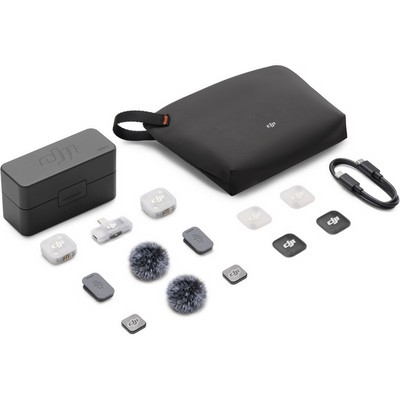 DJI Mic Mini 2 (2TX + 1 Mobile RX + Charging Case) - фото 96459