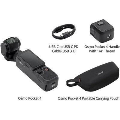 DJI Osmo Pocket 4 Essential Combo - фото 96490