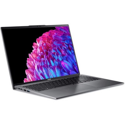 Acer Swift Go 16 SFG16-72-5844 (Intel Ultra 5 125H 3600MHz/8GB/512GB SSD/16"/3200x2000/OLED/Intel Iris Arc Graphics) Черный - фото 96514
