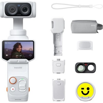 Insta360 Luna Ultra Creator Bundle Stellar White - фото 96719