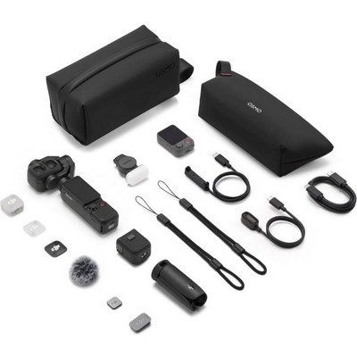 DJI Osmo Pocket 4P Vlog Combo Black - фото 96817