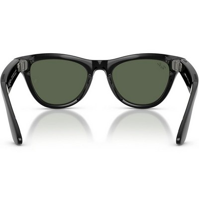 Ray-Ban Skyler (Gen2) RW4014 Shiny Black/G15 Green lenses Size M (52mm) - фото 96881