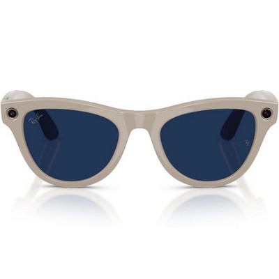 Ray-Ban Skyler (Gen2) RW4014 Shiny Chalky Grey/Transitions Sapphire lenses Size M (52mm) - фото 96885