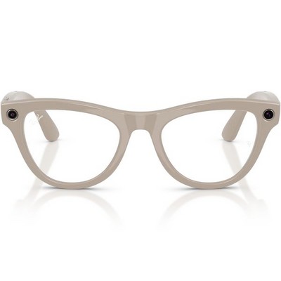 Ray-Ban Skyler (Gen2) RW4014 Shiny Chalky Grey/Transitions Sapphire lenses Size M (52mm) - фото 96886