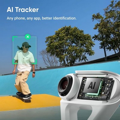 Стабилизатор Insta360 Flow 2 AI Tracker Bundle Arctic White - фото 97487