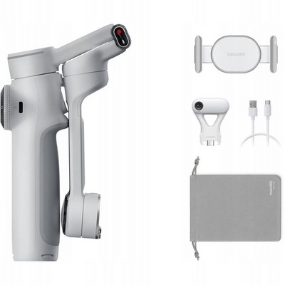 Стабилизатор Insta360 Flow 2 AI Tracker Bundle Stone Gray - фото 97484