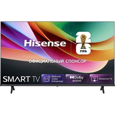 Hisense 40A4S RU (2026) 40" HD LED Smart TV - фото 99042
