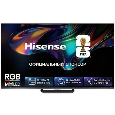 Hisense 55UR8S (2026) 55" 4K UHD RGB-Mini LED Smart TV - фото 99052