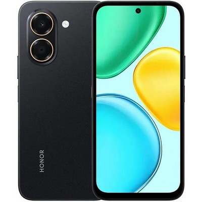 Honor X7e 6/256GB Midnight Black - фото 100105