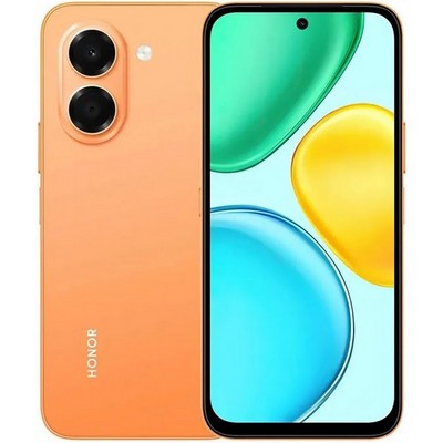 Honor X7e 6/256GB Sunrise Orange - фото 100112
