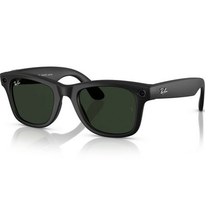 Ray-Ban Wayfarer RW4008 Matte Black/ Transitions Graphite Green lenses Size L - фото 100267