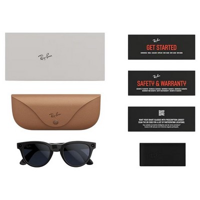 Ray-Ban Headliner (Gen2) RW4013 Shiny Black/ Transitions Sapphire lenses Size M - фото 100293