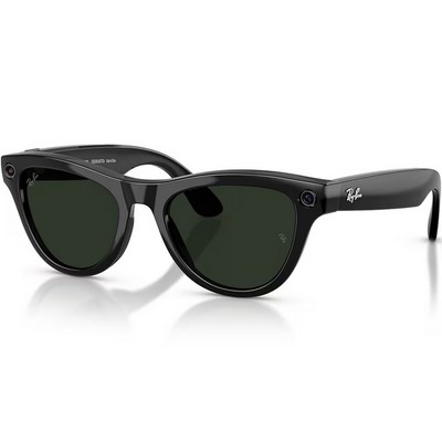 Ray-Ban Skyler (Gen2) RW4014 Shiny Black/ Transitions Graphite Green lenses Size M - фото 100305