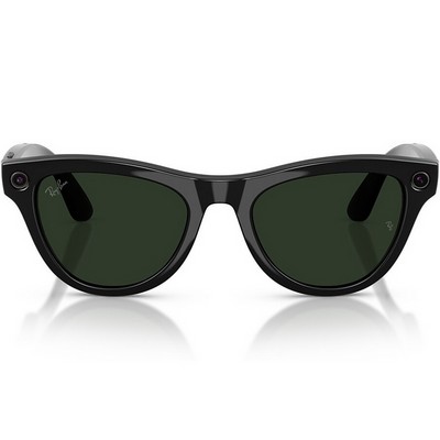 Ray-Ban Skyler (Gen2) RW4014 Shiny Black/ Transitions Graphite Green lenses Size M - фото 100307