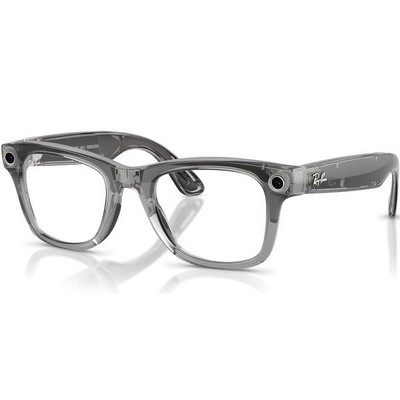 Ray-Ban Wayfarer (Gen 2) RW4012 Shiny Transparent Gray/ Transitions Sapphire lenses Size L (53mm) - фото 100320