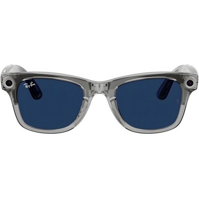 Ray-Ban Wayfarer (Gen 2) RW4012 Shiny Transparent Gray/ Transitions Sapphire lenses Size L (53mm) - фото 100321
