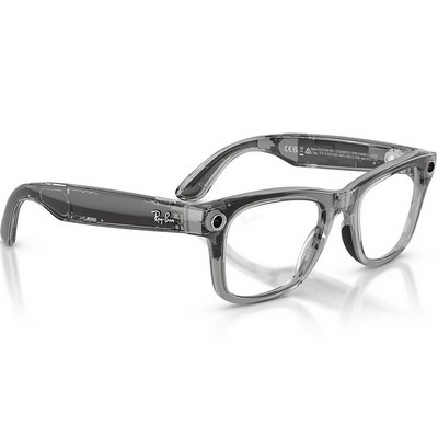 Ray-Ban Wayfarer (Gen 2) RW4012 Shiny Transparent Gray/ Transitions Sapphire lenses Size L (53mm) - фото 100322