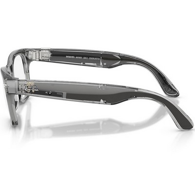 Ray-Ban Wayfarer (Gen 2) RW4012 Shiny Transparent Gray/ Transitions Sapphire lenses Size L (53mm) - фото 100323