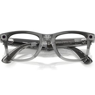 Ray-Ban Wayfarer (Gen 2) RW4012 Shiny Transparent Gray/ Transitions Sapphire lenses Size L (53mm) - фото 100324