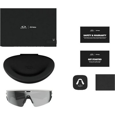 Oakley Meta Vanguard 0W8001 White Frame/ Prizm Black - фото 100431
