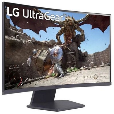 LG UltraGear 27GS60QC-B 27" Black 1ms HDMI, DisplayPort - фото 100762