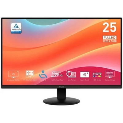 MSI PRO MP252L 24.5" Black 1ms HDMI, DisplayPort - фото 100828