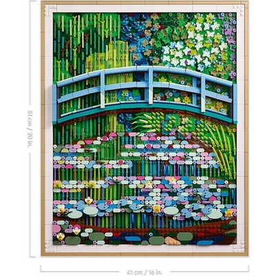 LEGO Art Claude Monet Bridge over a Pond (31220) - фото 102514