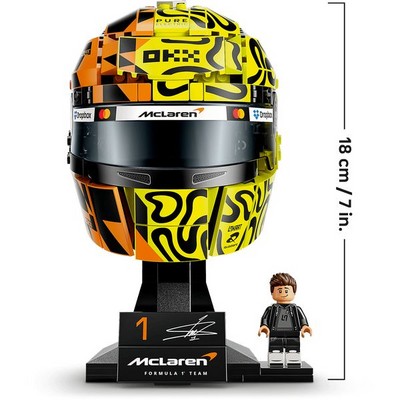 LEGO Formula 1 Lando Norris Helmet (43023) - фото 102820